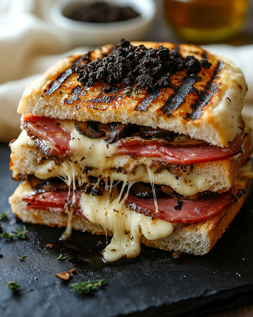 Panuozzo Tartufo à la truffe et jambon de bœuf