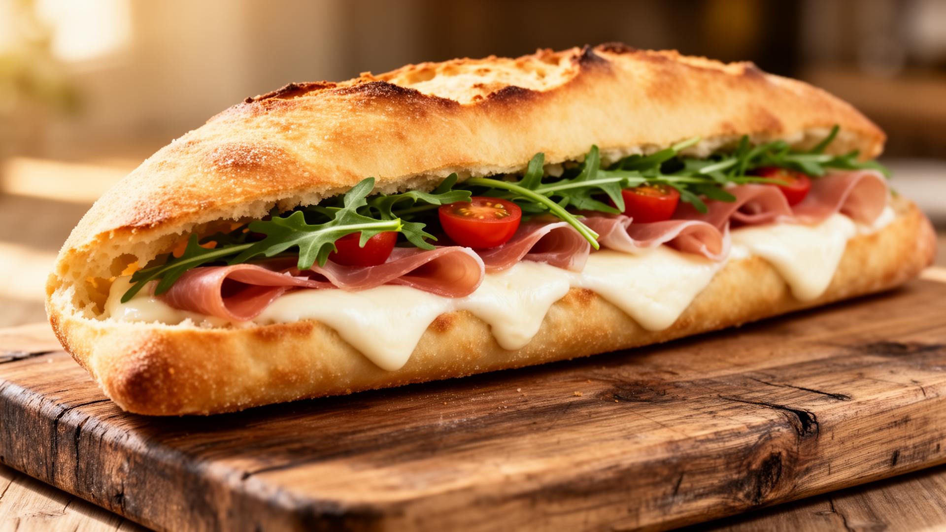 Préparation artisanale d'un panuozzo napolitain